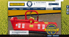 Desktop Screenshot of landmaschinen-neuhaus.de